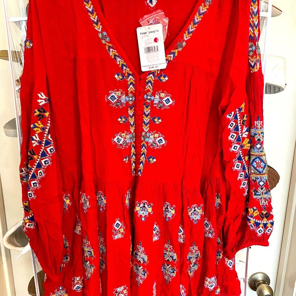 NWT free ppl boho style blouse